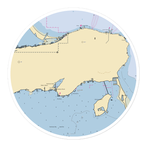 Castaway Harbor (Lakeside Marblehead, OH) NOAA Chart Sticker