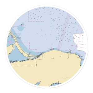 Lakeside Marine Inc (Lakeside Marblehead, OH) NOAA Chart Sticker