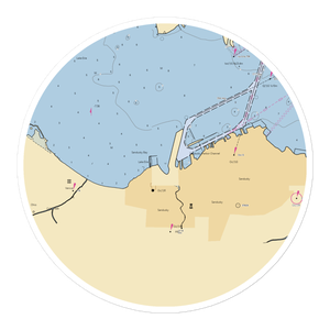 Safe Harbor Sandusky (Sandusky, OH) NOAA Chart Sticker