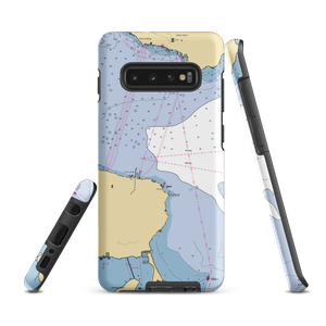 Island View Marina (Kelleys Island, OH) NOAA Chart Samsung Phone Case