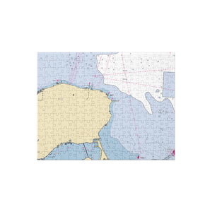 Marina Rest (Lakeside Marblehead, OH) NOAA Chart Jigsaw Puzzle