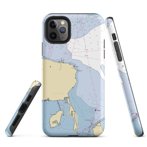 Lighthouse Point Marina (Kelleys Island, OH) NOAA Chart  Tough iPhone Case