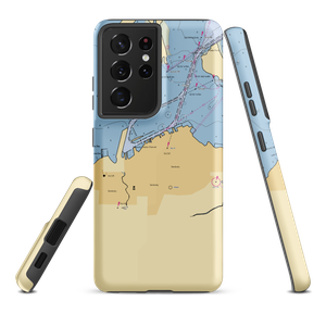 Shelby Street Public Boat Ramp (Sandusky, OH) NOAA Chart Samsung Phone Case