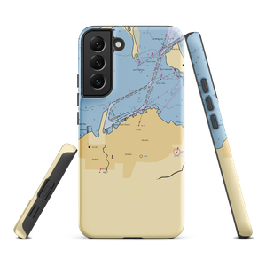 Shelby Street Public Boat Ramp (Sandusky, OH) NOAA Chart Samsung Phone Case