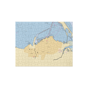 Shelby Street Public Boat Ramp (Sandusky, OH) NOAA Chart Jigsaw Puzzle