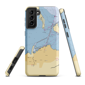 Sandusky Yacht Club (Sandusky, OH) NOAA Chart Samsung Phone Case