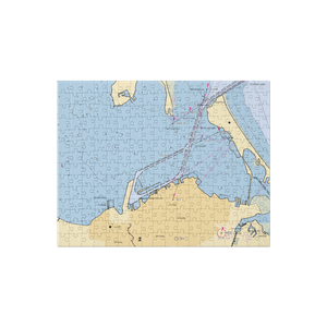 Sandusky Yacht Club (Sandusky, OH) NOAA Chart Jigsaw Puzzle