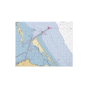 Cedar Point Marina (Sandusky, OH) NOAA Chart Jigsaw Puzzle