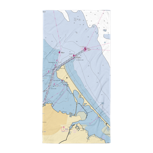 Cedar Point Marina (Sandusky, OH) NOAA Chart Towel