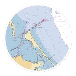 Cedar Point Marina (Sandusky, OH) NOAA Chart Sticker