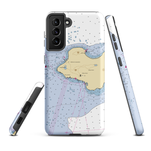 Unique Marker Yacht Club (Kelleys Island, OH) NOAA Chart Samsung Phone Case