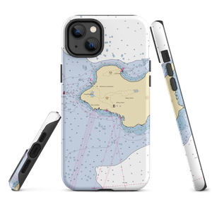 The Casino Restaurant & Marina (Kelleys Island, OH) NOAA Chart  Tough iPhone Case