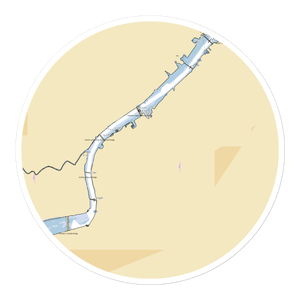 International Park Area (Toledo, OH) NOAA Chart Sticker