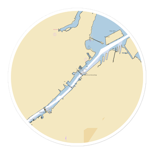 Brenner75 @ Harrison's Marina (Toledo, OH) NOAA Chart Sticker