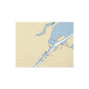 Toledo Yacht Club (Toledo, OH) NOAA Chart Jigsaw Puzzle