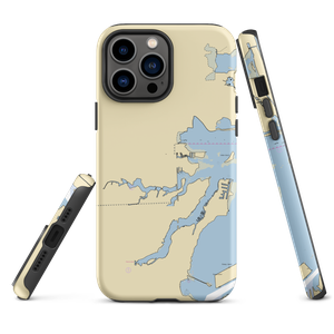 State Line Marina Inc (Erie, MI) NOAA Chart  Tough iPhone Case