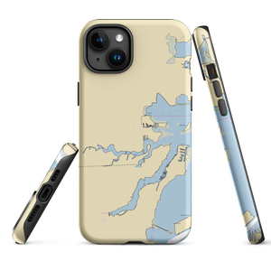 State Line Marina Inc (Erie, MI) NOAA Chart  Tough iPhone Case