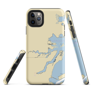 State Line Marina Inc (Erie, MI) NOAA Chart  Tough iPhone Case