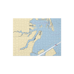 Ottawa River Yacht Club (Toledo, OH) NOAA Chart Jigsaw Puzzle