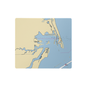 Jo Jo's Marina (Erie, MI) NOAA Chart  Gaming Mouse Pad