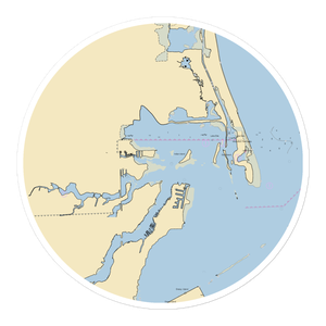 Jo Jo's Marina (Erie, MI) NOAA Chart Sticker