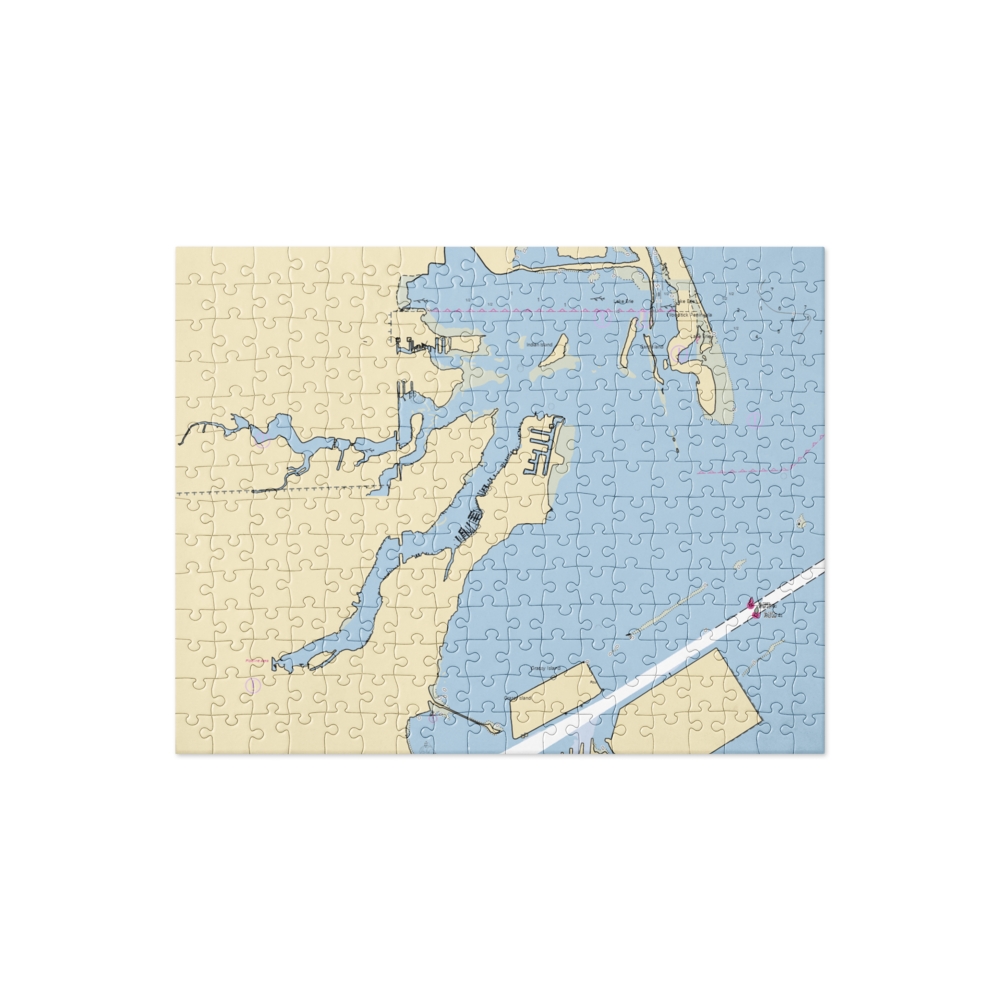 Jockett's Marina (Toledo, OH) NOAA Chart Jigsaw Puzzle 