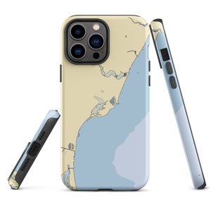 North Cape Yacht Club (Luna Pier, MI) NOAA Chart  Tough iPhone Case