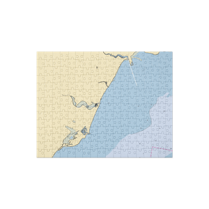 Otter Creek Marina (Luna Pier, MI) NOAA Chart Jigsaw Puzzle