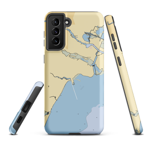 Trout's Yacht Basin (Newport, MI) NOAA Chart Samsung Phone Case