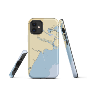 Trout's Yacht Basin (Newport, MI) NOAA Chart  Tough iPhone Case