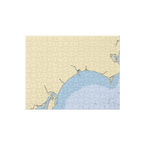 Brest Bay Marina (Newport, MI) NOAA Chart Jigsaw Puzzle