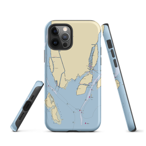 Captain Jim's Marina and Kayak (Trenton, MI) NOAA Chart  Tough iPhone Case