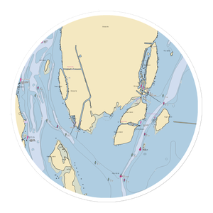 Stowaway Limited (Trenton, MI) NOAA Chart Sticker