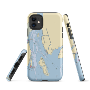 Humbug Marina (Grosse Ile, MI) NOAA Chart  Tough iPhone Case