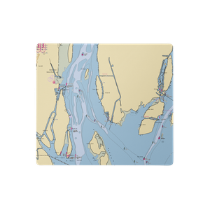 Humbug Marina (Grosse Ile, MI) NOAA Chart  Gaming Mouse Pad