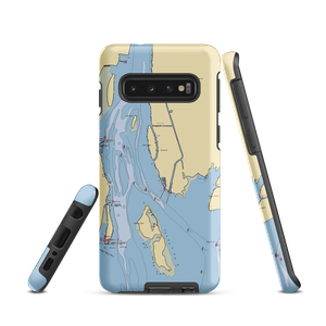 Ford Yacht Club (Grosse Ile, MI) NOAA Chart Samsung Phone Case