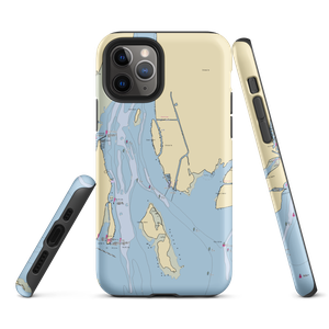 Ford Yacht Club (Grosse Ile, MI) NOAA Chart  Tough iPhone Case