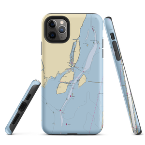 Grosse Ile Yacht Club (Grosse Ile, MI) NOAA Chart  Tough iPhone Case