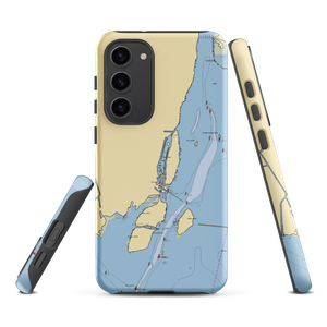 Elba-Mar Boat Club (Grosse Ile, MI) NOAA Chart Samsung Phone Case