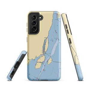 Elba-Mar Boat Club (Grosse Ile, MI) NOAA Chart Samsung Phone Case