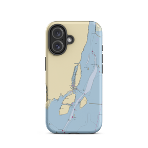 Elba-Mar Boat Club (Grosse Ile, MI) NOAA Chart  Tough iPhone Case