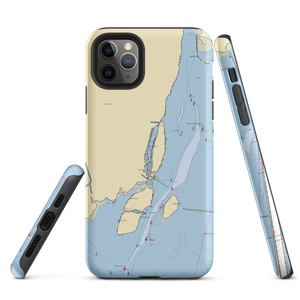 Elba-Mar Boat Club (Grosse Ile, MI) NOAA Chart  Tough iPhone Case