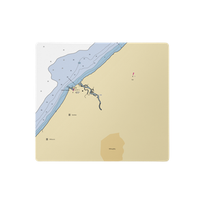 Eastlake Marina (Eastlake, OH) NOAA Chart  Gaming Mouse Pad