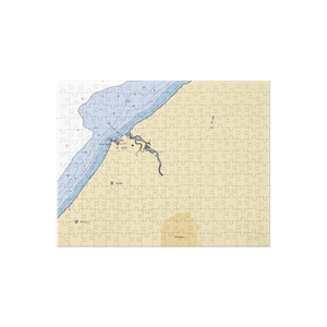 Borac's Landing (Eastlake, OH) NOAA Chart Jigsaw Puzzle