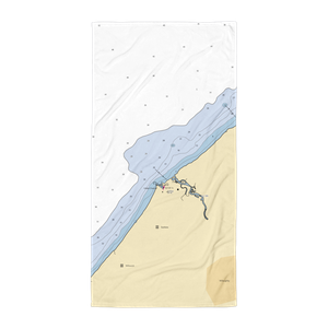 Chagrin Lagoons Yacht Club (Eastlake, OH) NOAA Chart Towel