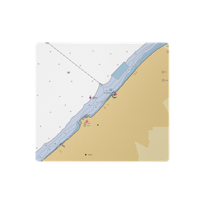 Wildwood Yacht Club (Cleveland, OH) NOAA Chart  Gaming Mouse Pad