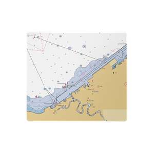 Oasis Marinas at North Coast Harbor (Cleveland, OH) NOAA Chart  Gaming Mouse Pad