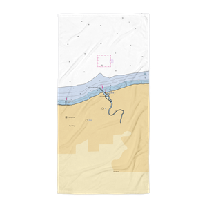 Captain Krumreig & Sons Inc (Rocky River, OH) NOAA Chart Towel