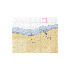 Bradstreet Fishing Pier (Rocky River, OH) NOAA Chart Jigsaw Puzzle