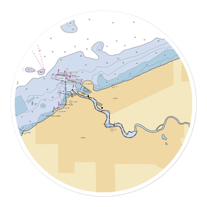 Spitzer Harbor Walk (Lorain, OH) NOAA Chart Sticker